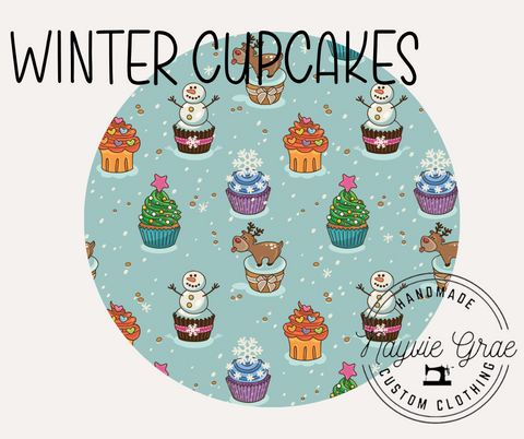 Winter Cupcakes Sweatshirt/Hoodie